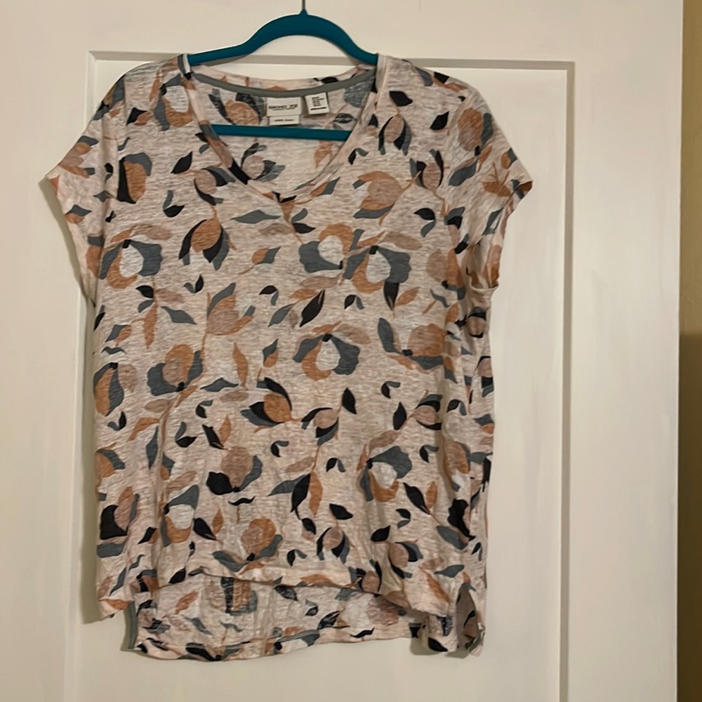 Rachel Zoe linen top